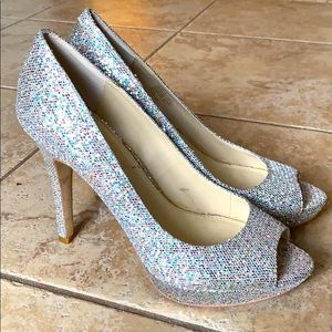 Rainbow Sequin Stiletto